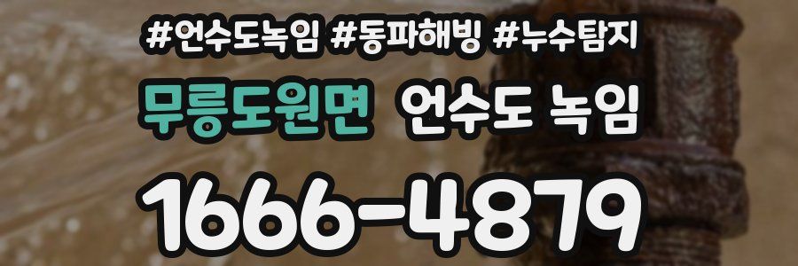 무릉도원면 언수도 녹임