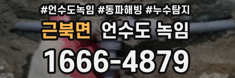 근북면 언수도 녹임