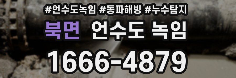 북면 언수도 녹임