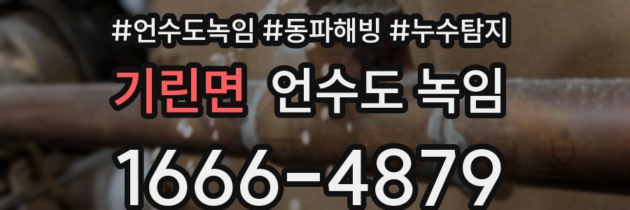 기린면 언수도 녹임