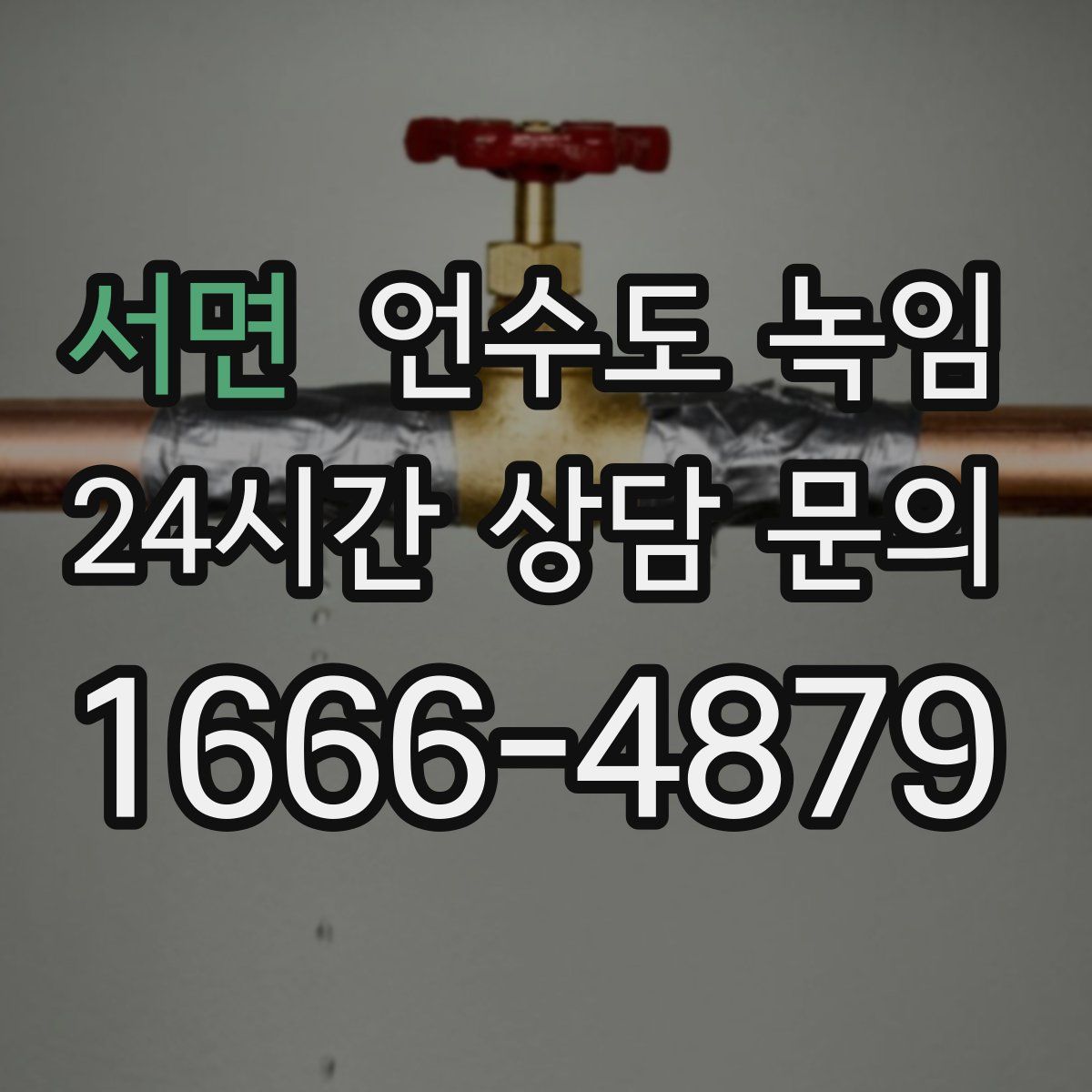 서면 언수도 녹임