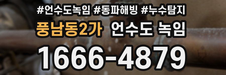풍남동2가 언수도 녹임