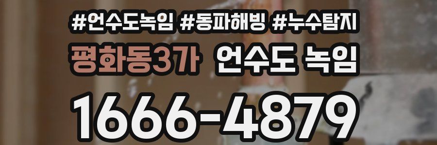 평화동3가 언수도 녹임