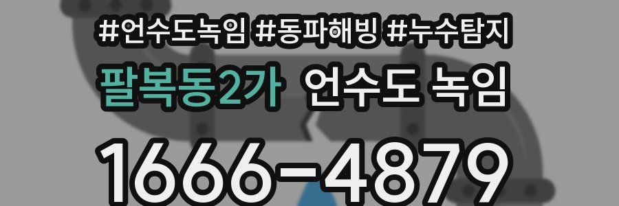 팔복동2가 언수도 녹임