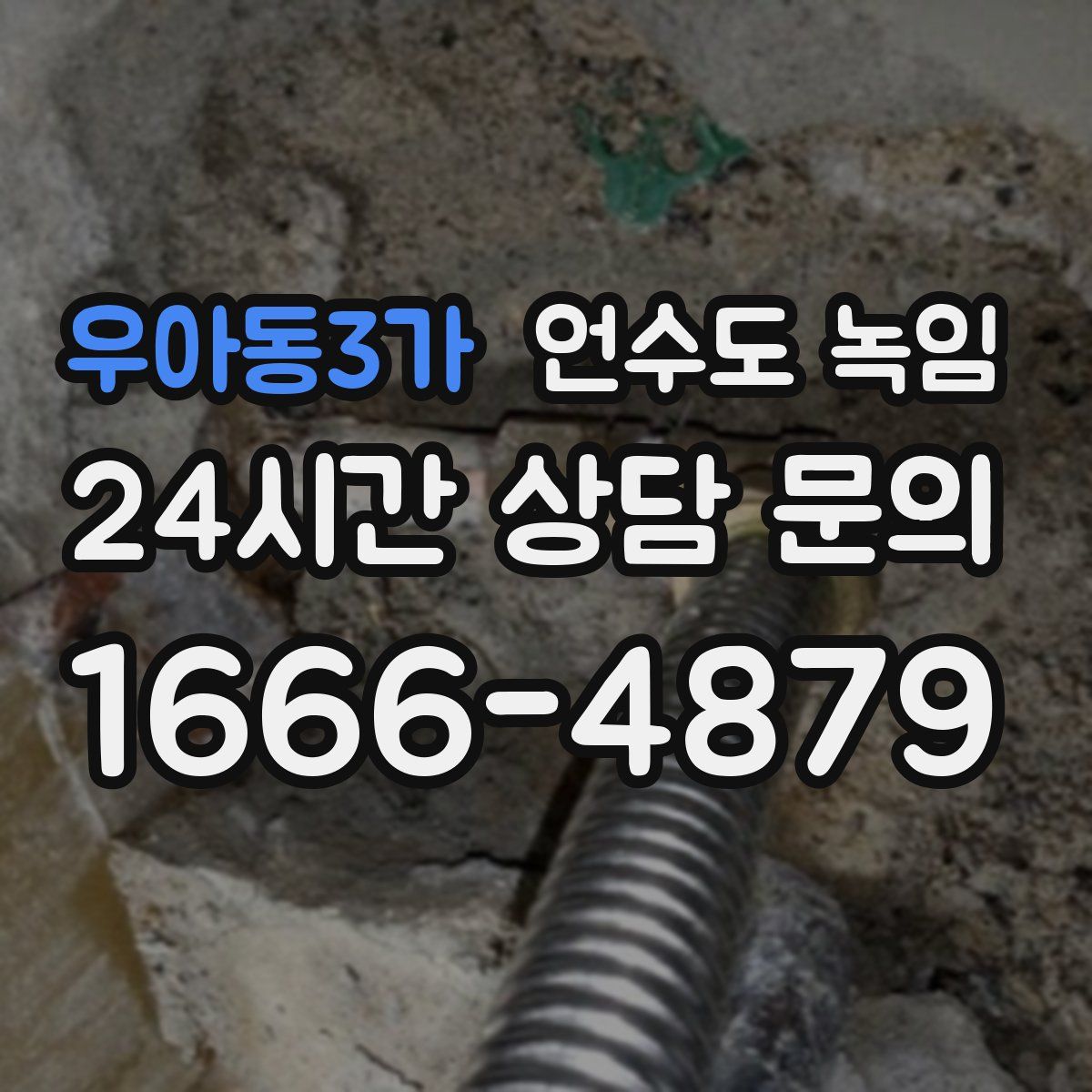 우아동3가 언수도 녹임