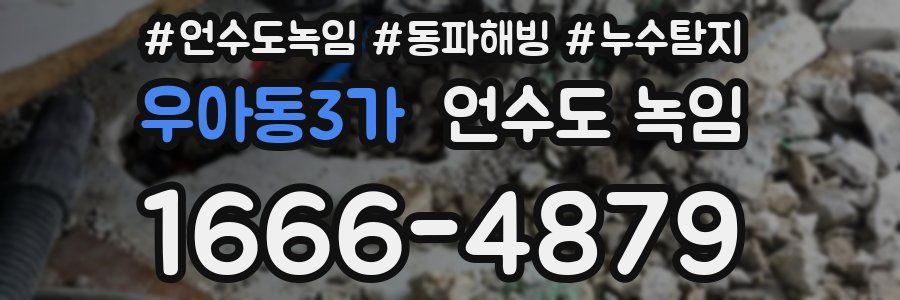 우아동3가 언수도 녹임