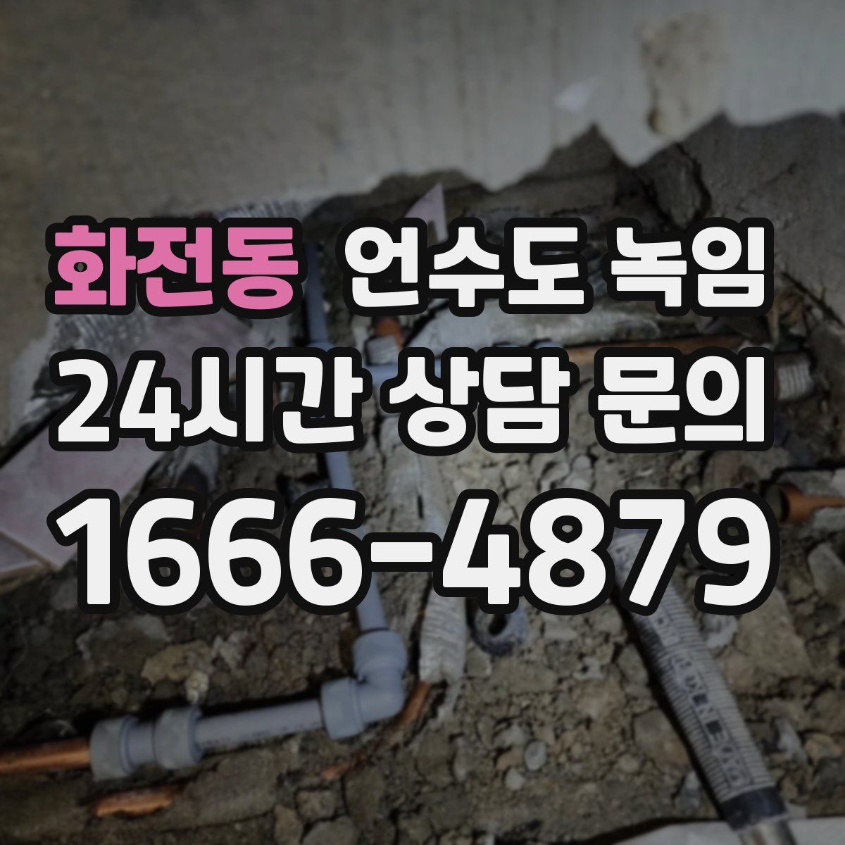 화전동 언수도 녹임