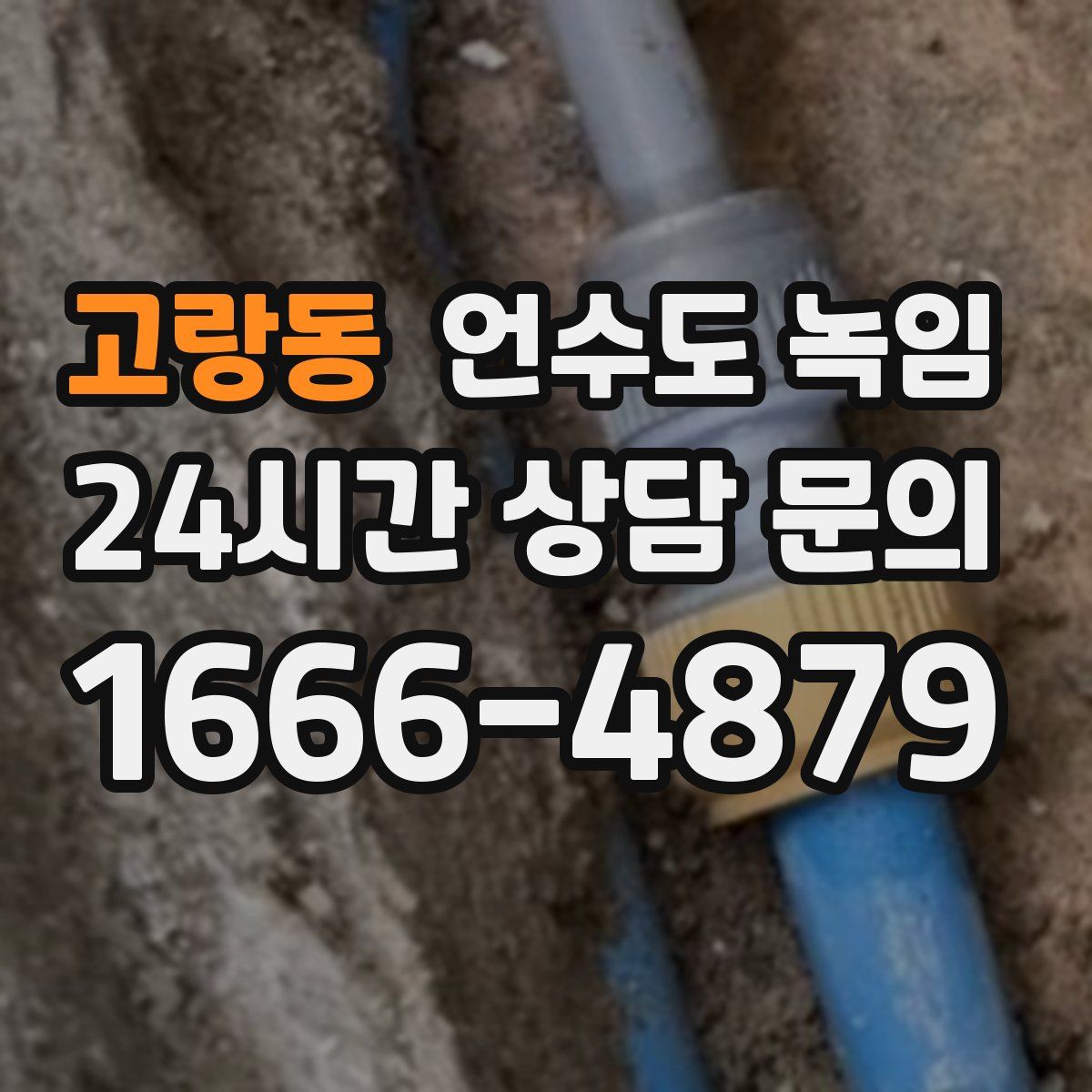 고랑동 언수도 녹임