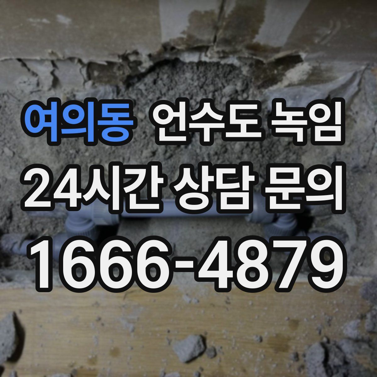 여의동 언수도 녹임