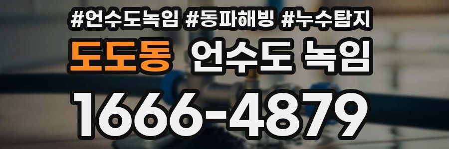 도도동 언수도 녹임