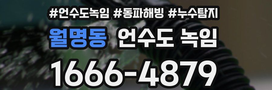 월명동 언수도 녹임