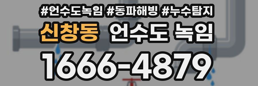 신창동 언수도 녹임