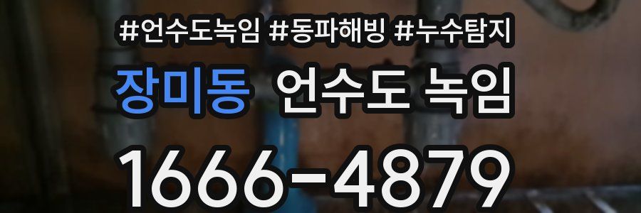 장미동 언수도 녹임