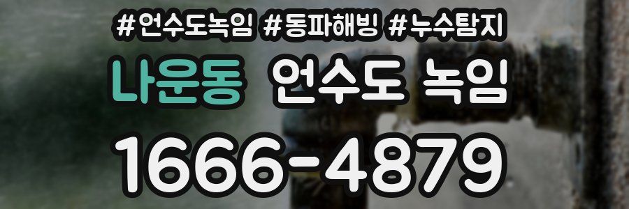 나운동 언수도 녹임