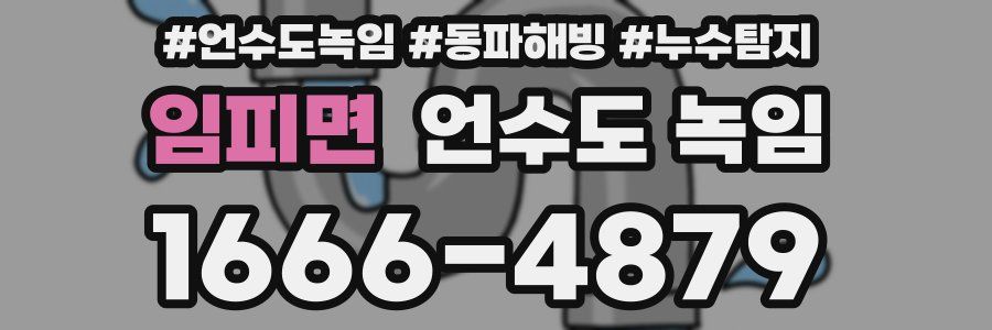 임피면 언수도 녹임