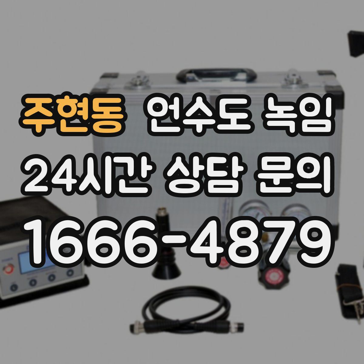 주현동 언수도 녹임