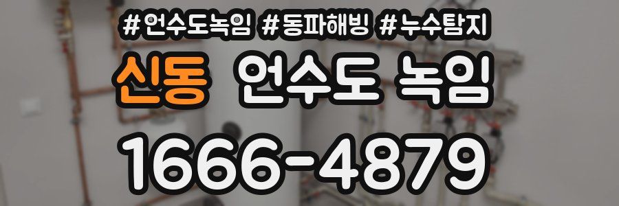 신동 언수도 녹임