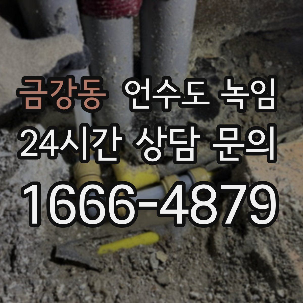 금강동 언수도 녹임