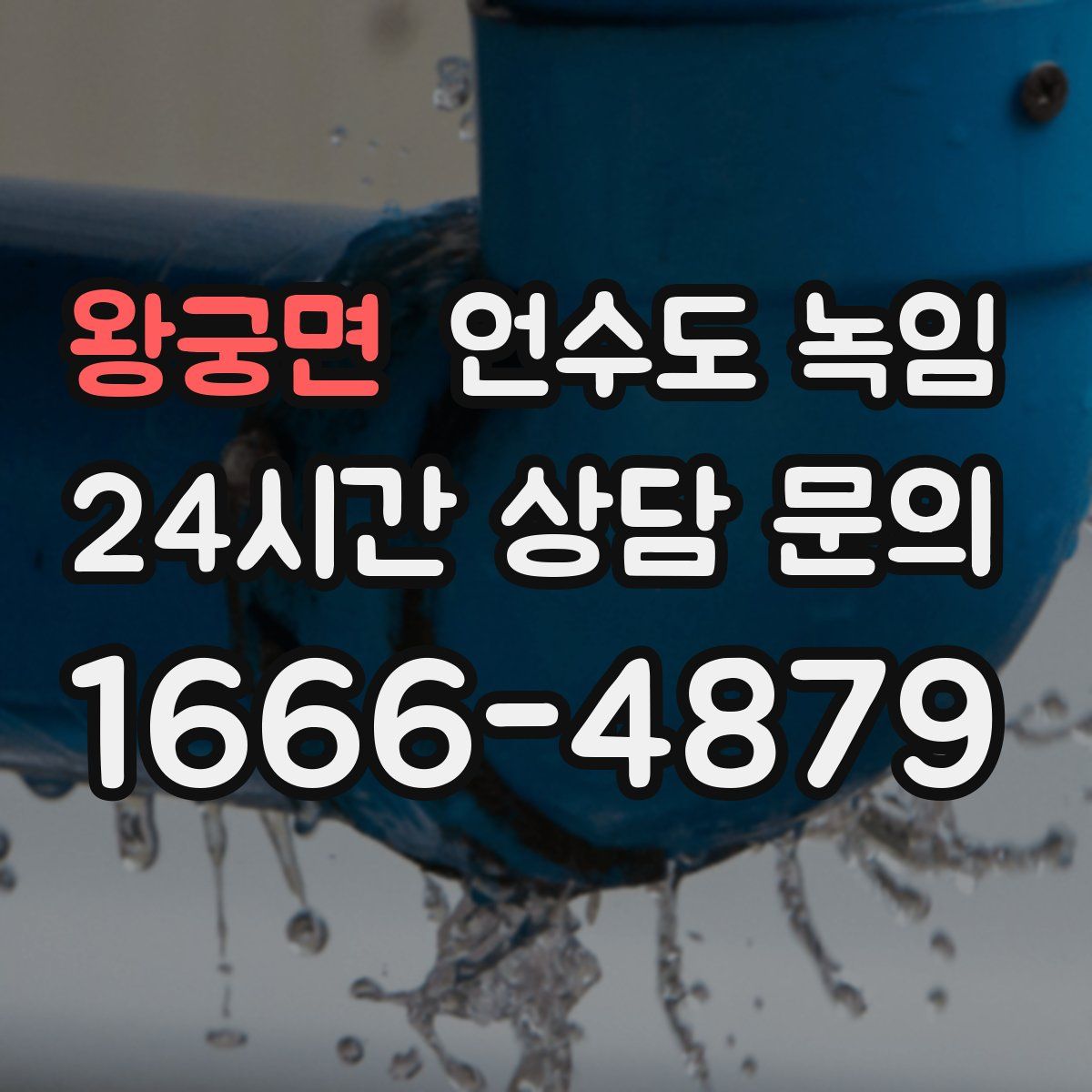 왕궁면 언수도 녹임