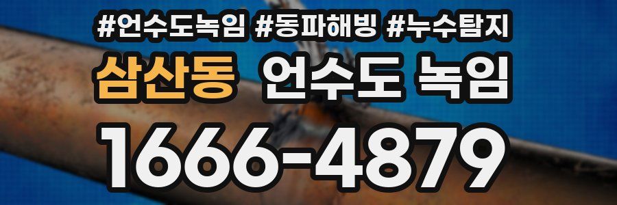 삼산동 언수도 녹임
