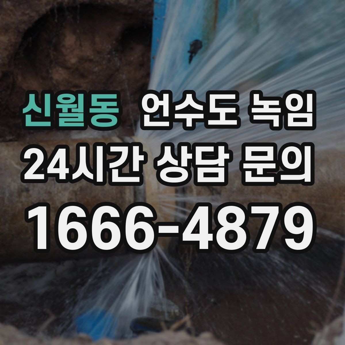 신월동 언수도 녹임 계량기함부터 세대 내부까지 점검 루트