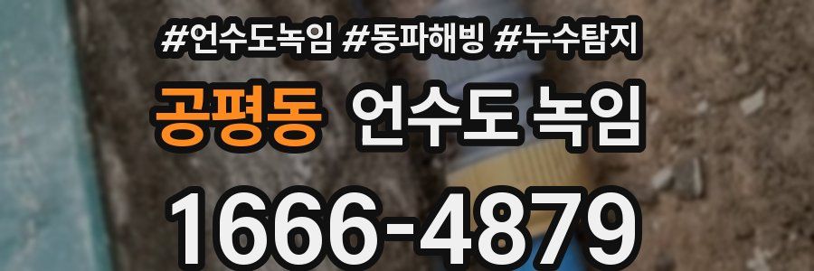 공평동 언수도 녹임