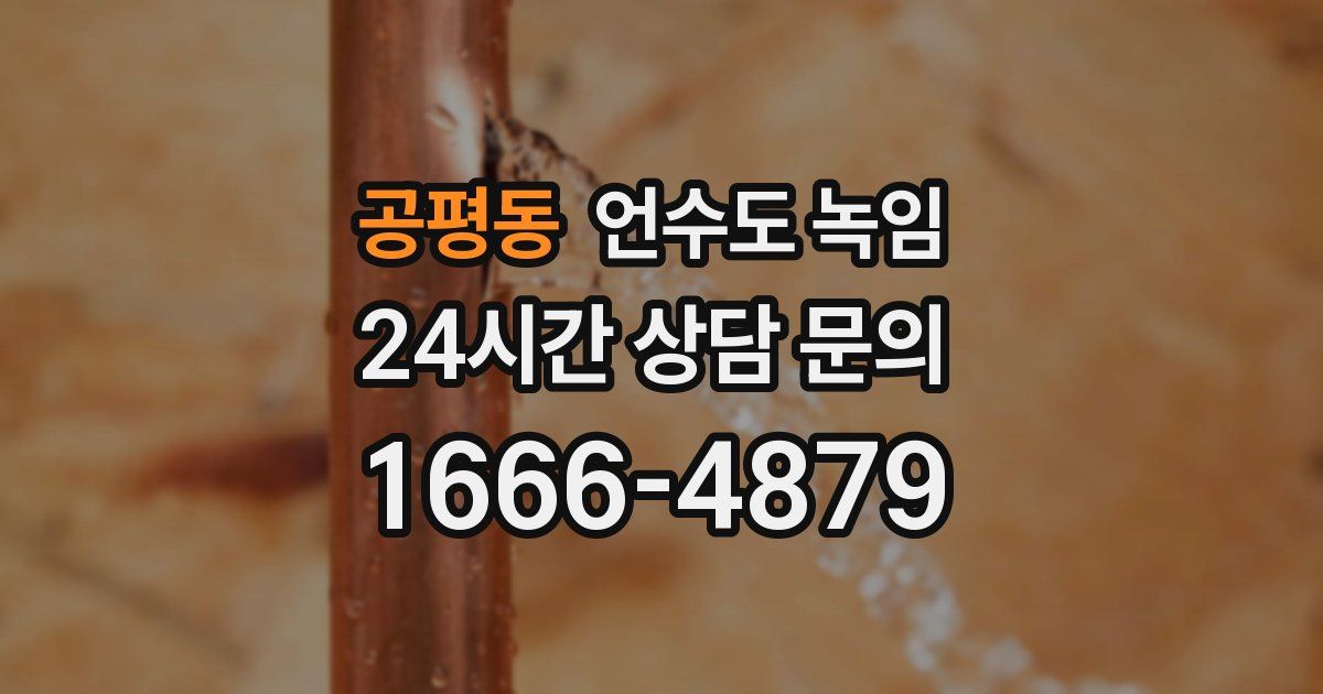 공평동 언수도 녹임