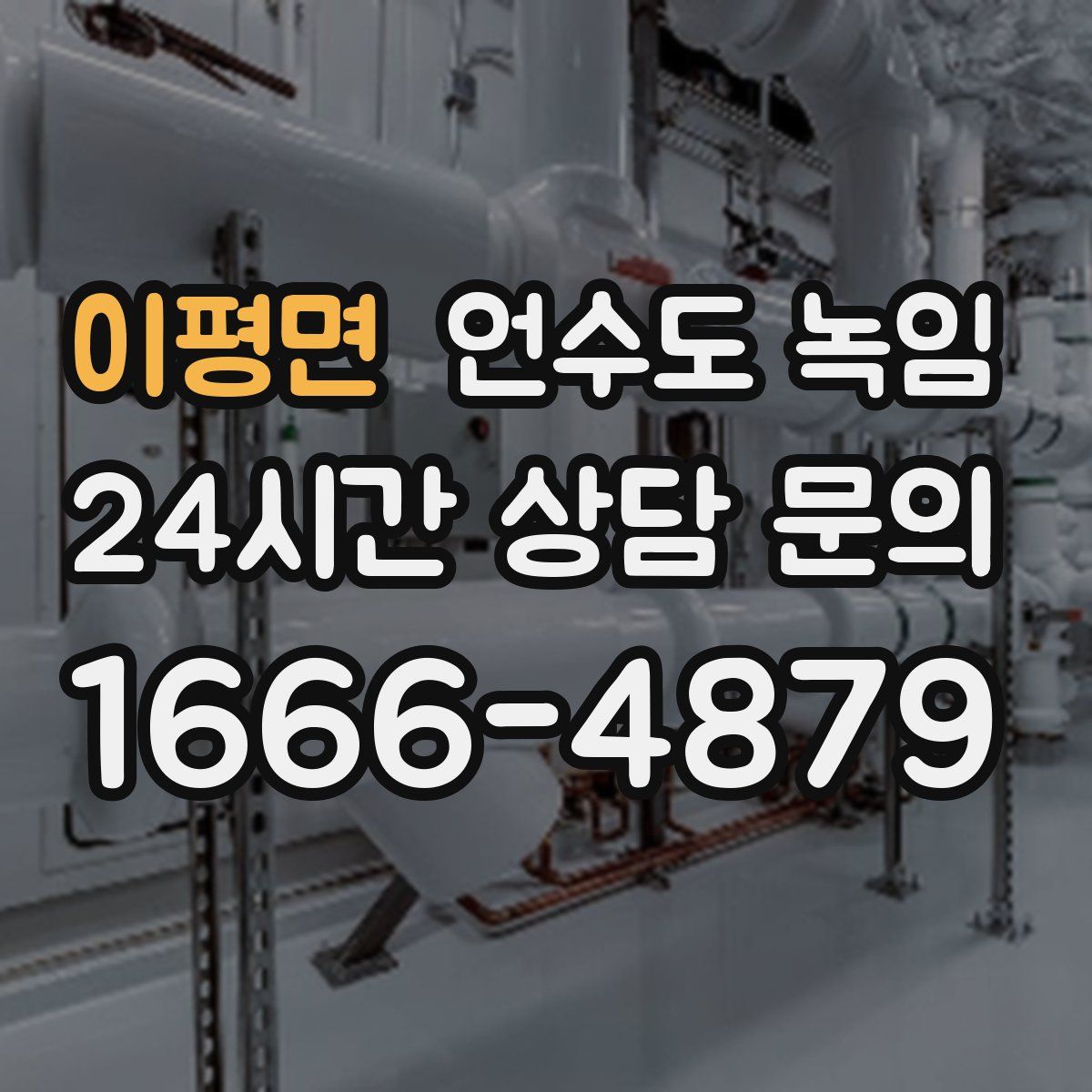 이평면 언수도 녹임