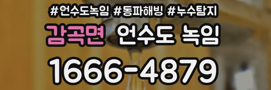 감곡면 언수도 녹임