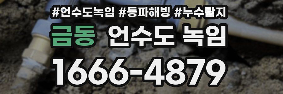 금동 언수도 녹임