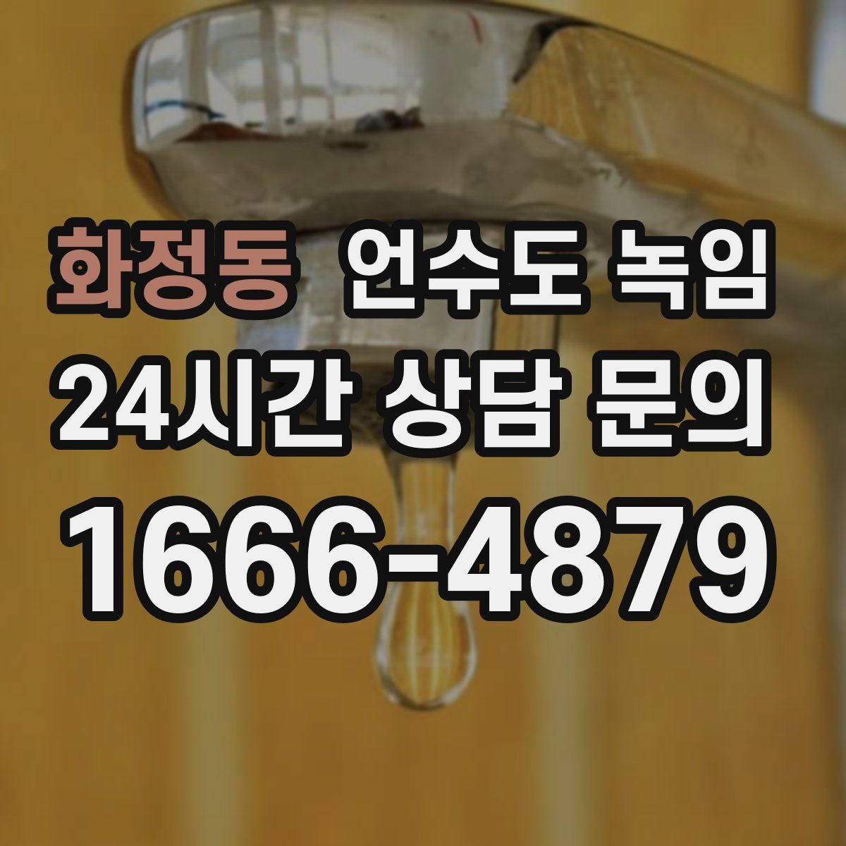 화정동 언수도 녹임