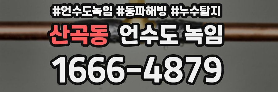 산곡동 언수도 녹임