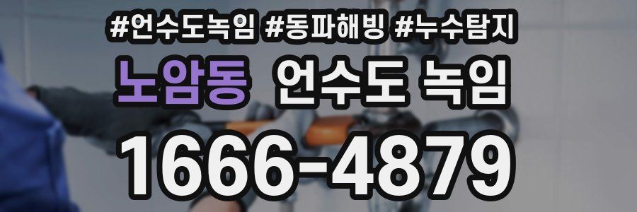 노암동 언수도 녹임