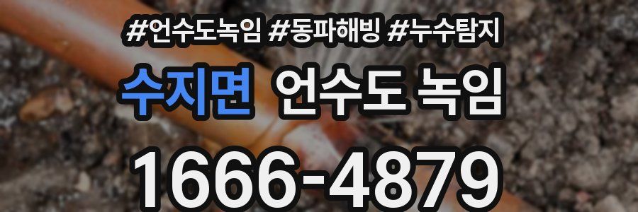 수지면 언수도 녹임