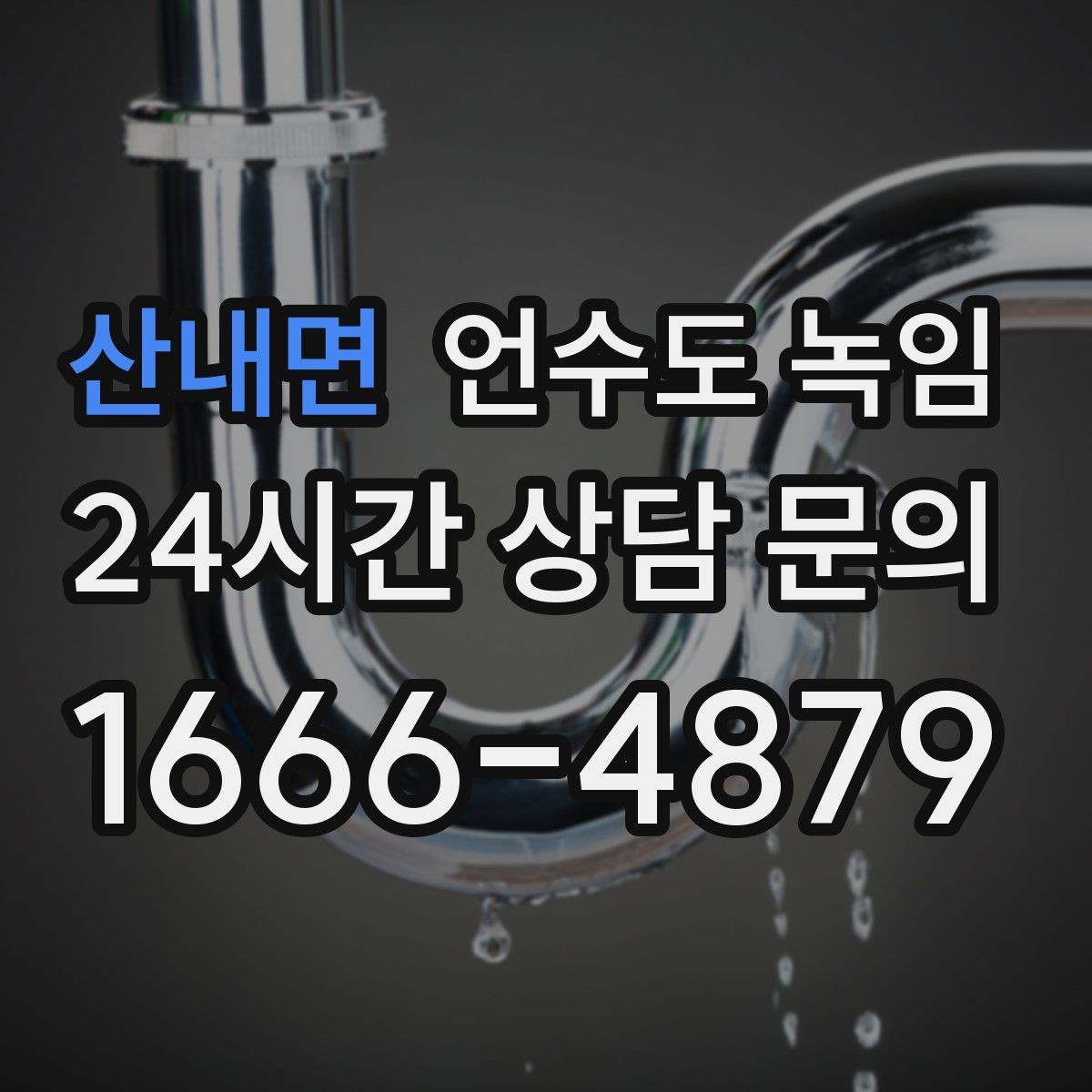 산내면 언수도 녹임