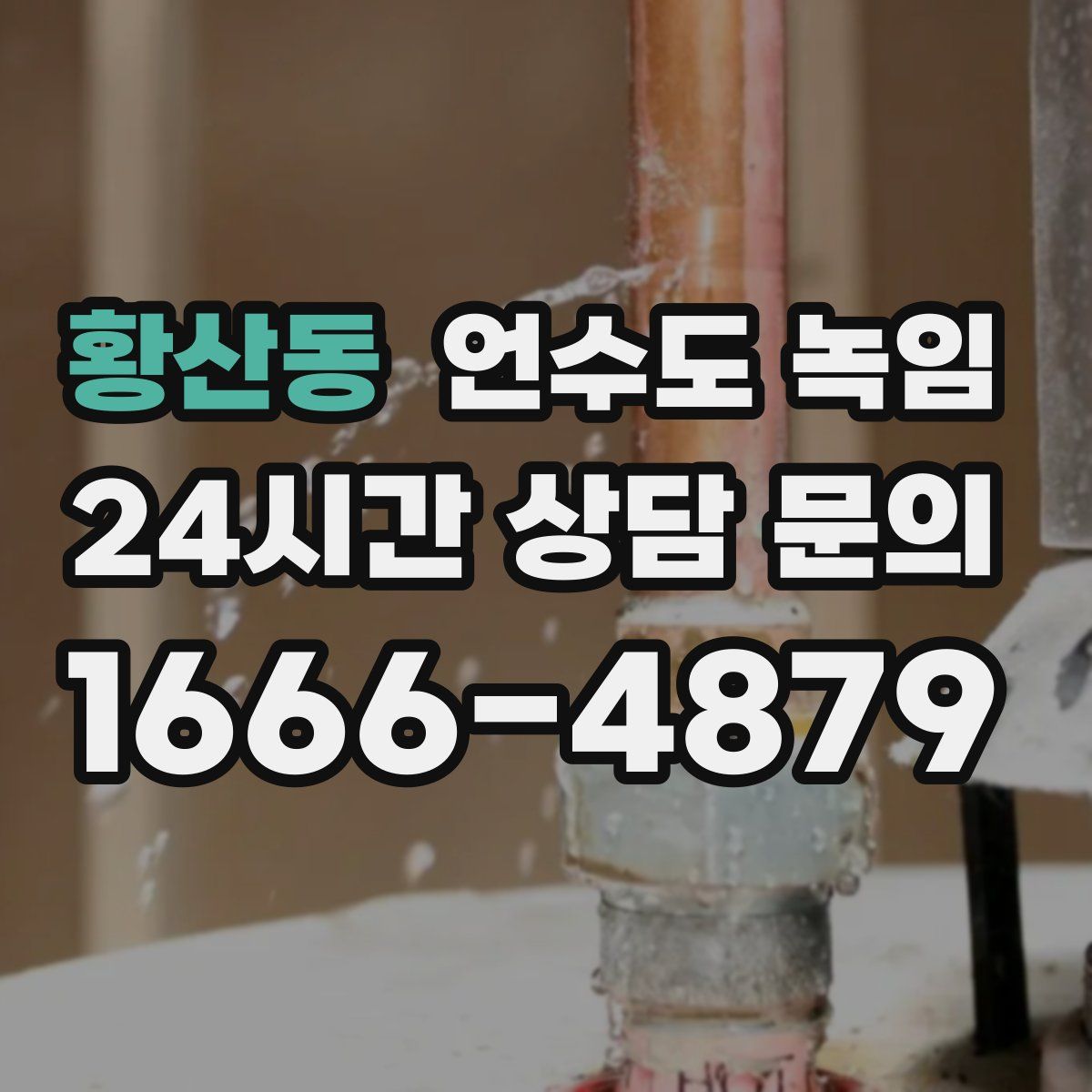 황산동 언수도 녹임