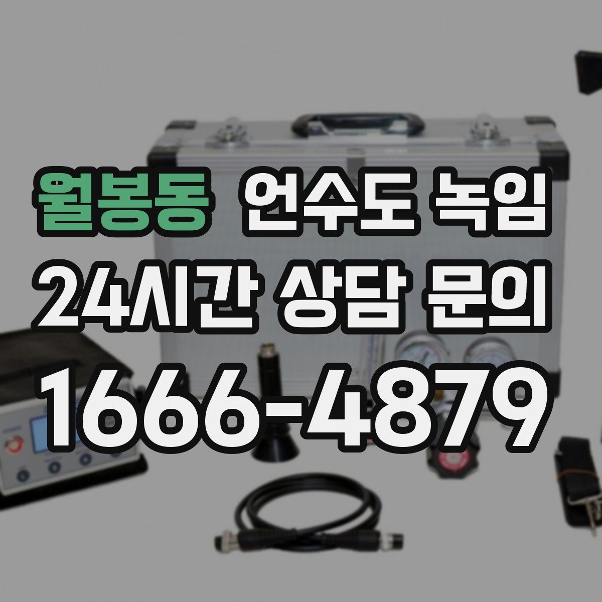 월봉동 언수도 녹임