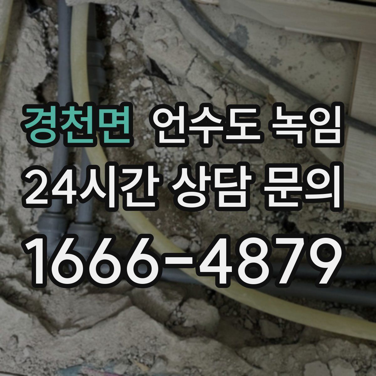 경천면 언수도 녹임