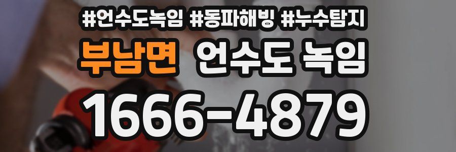 부남면 언수도 녹임