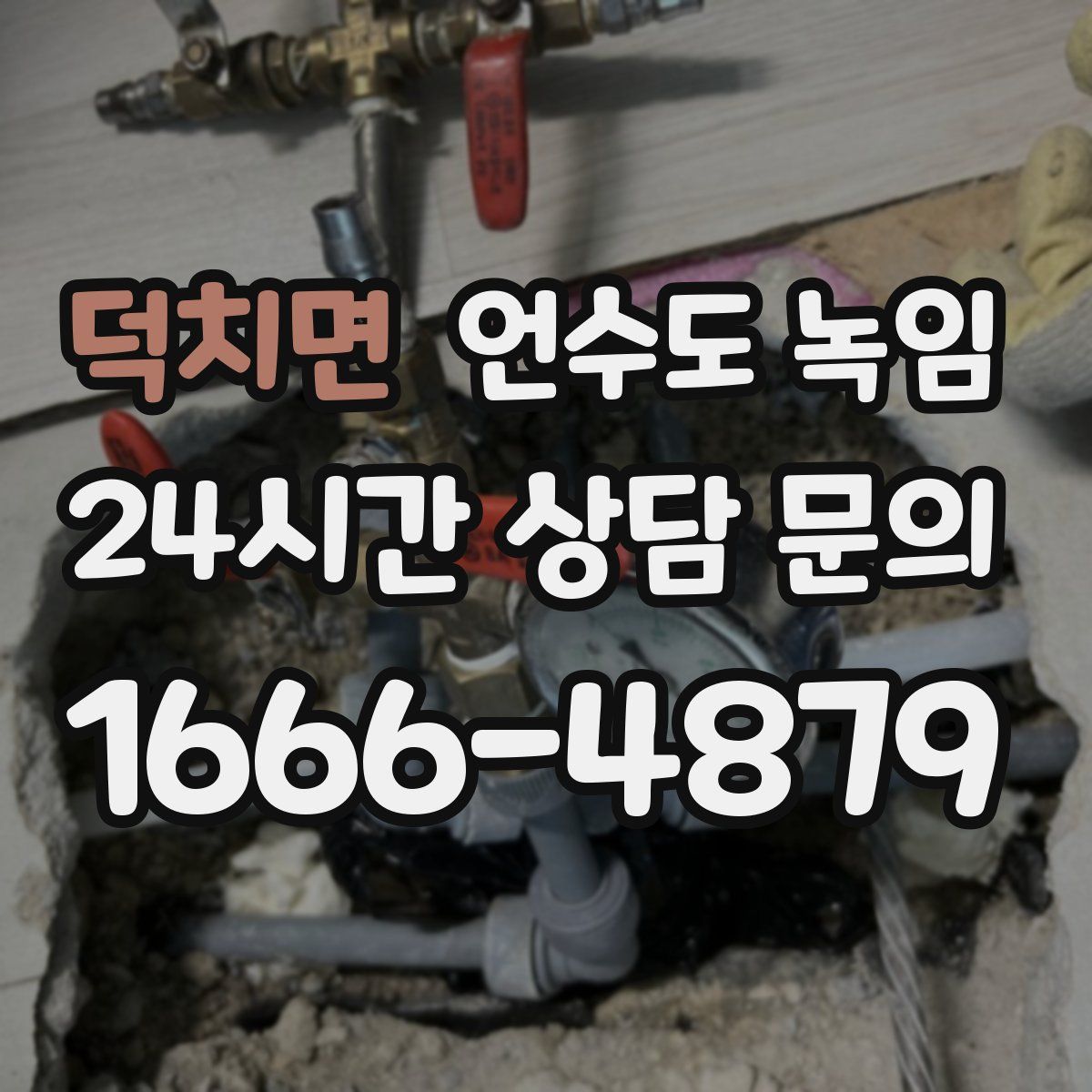 덕치면 언수도 녹임