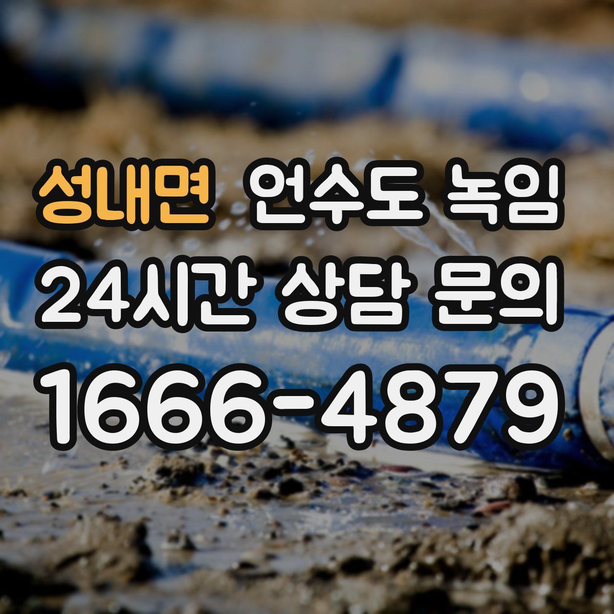 성내면 언수도 녹임