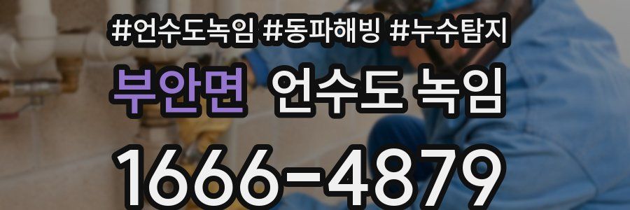 부안면 언수도 녹임