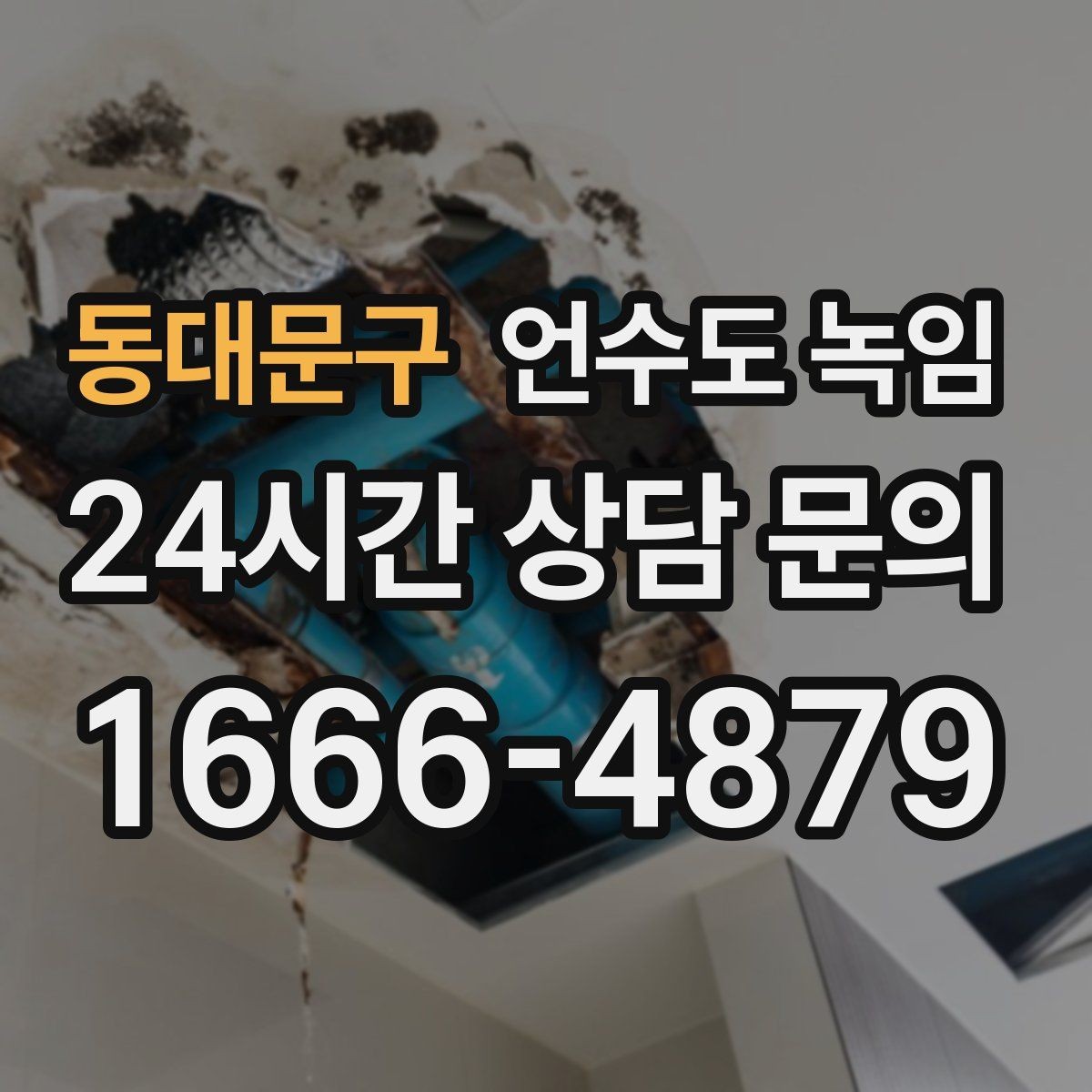 동대문구 언수도 녹임 끓는 물로 녹이다가 배관이 터지는 이유