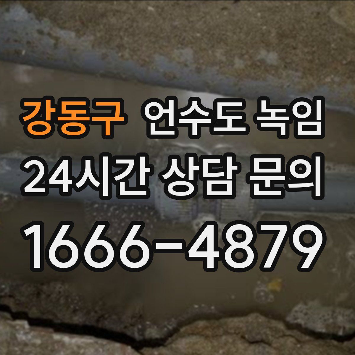 강동구 언수도 녹임