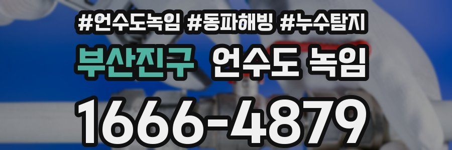 부산진구 언수도 녹임