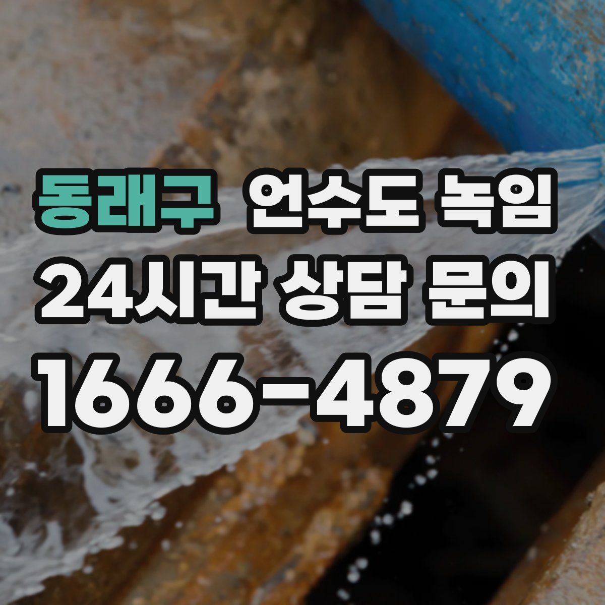 동래구 언수도 녹임