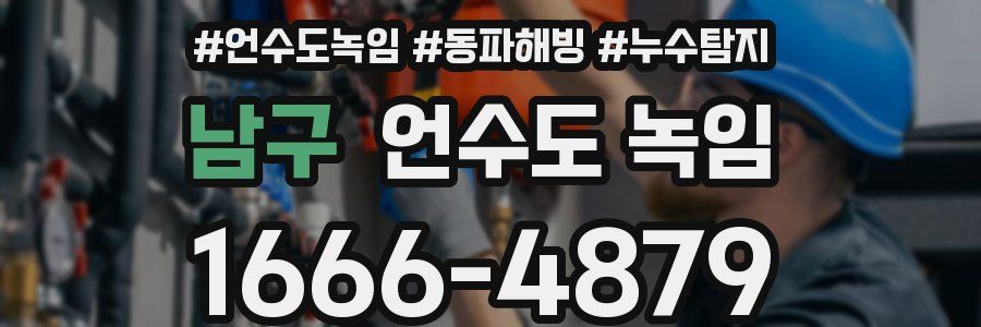 남구 언수도 녹임