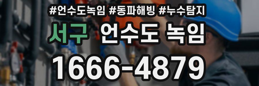 서구 언수도 녹임