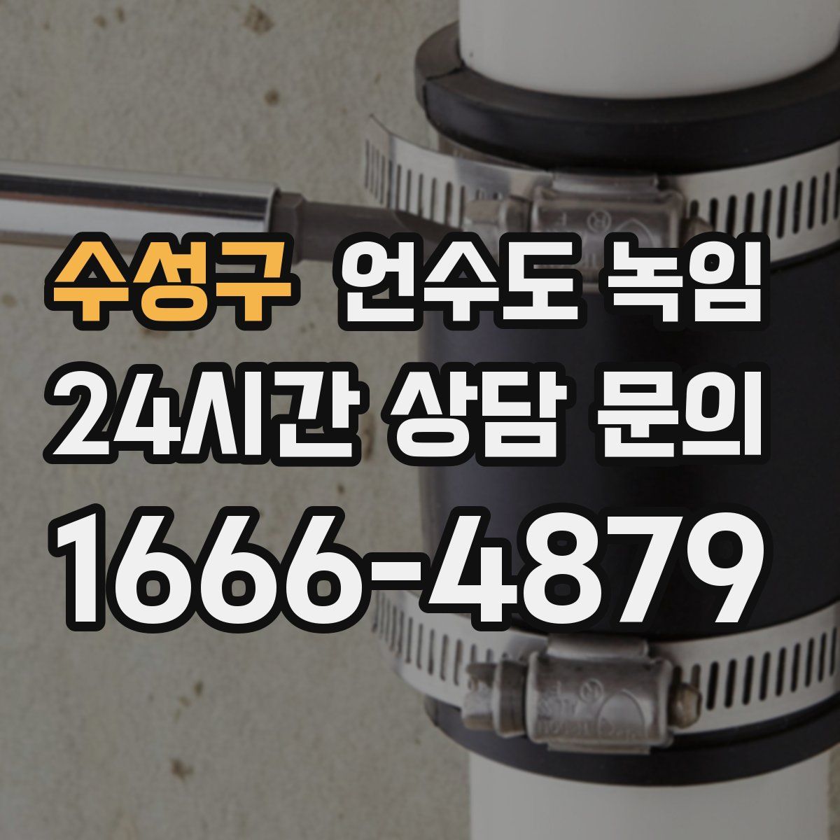 수성구 언수도 녹임