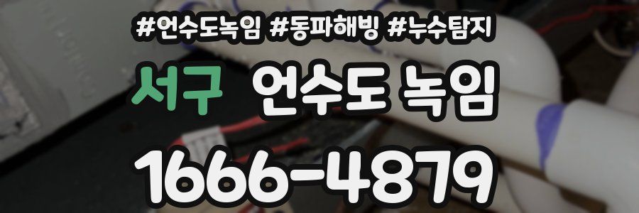 서구 언수도 녹임